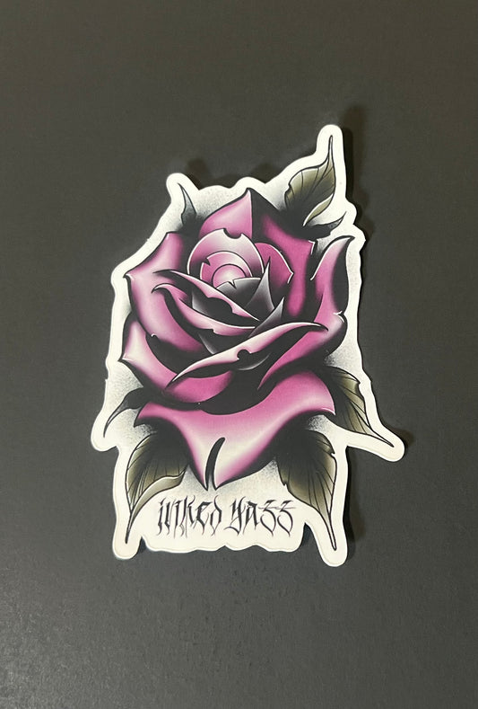 Purple Rose sticker