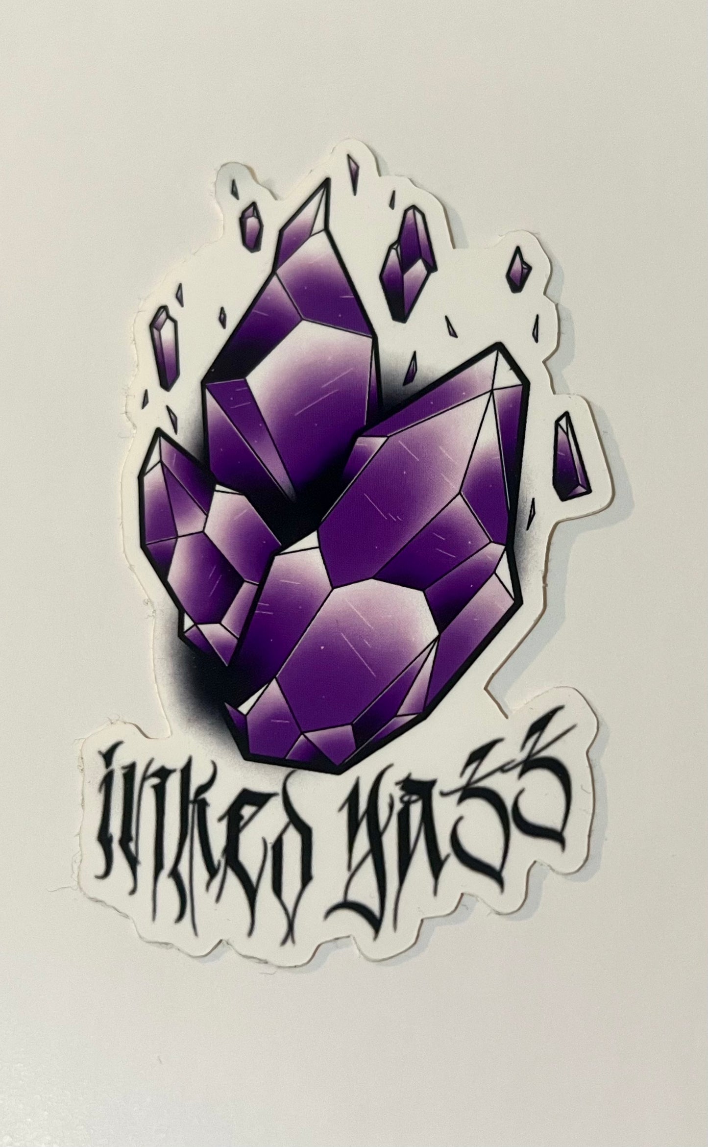 Purple Crystal sticker